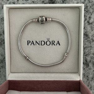 Pandora Sterling Silver Charm Bracelet